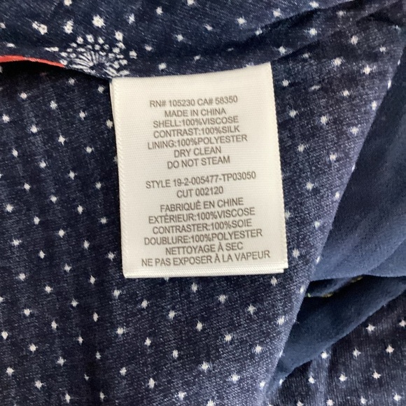 Joie Aisling Cami Midnight Floral Ruffle Tier Top Size 6 - Picture 7 of 7